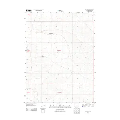 2013 Map of The Nipple SE, 2013 Print