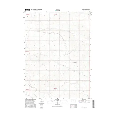 2016 Map of The Nipple SE, 2016 Print