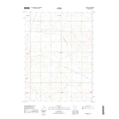2019 Map of The Nipple SE, 2019 Print