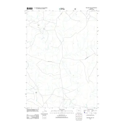 2012 Map of The Nose East, 2012 Print