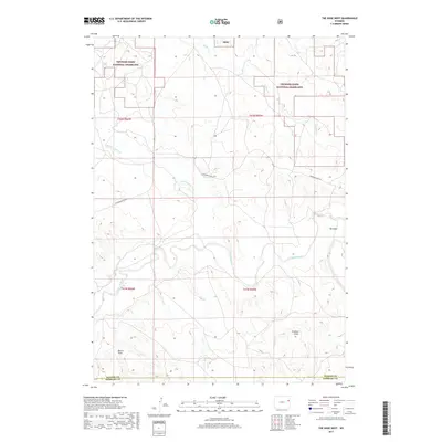 2017 Map of The Nose West, 2017 Print