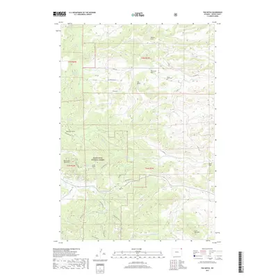 2017 Map of The Notch, 2017 Print