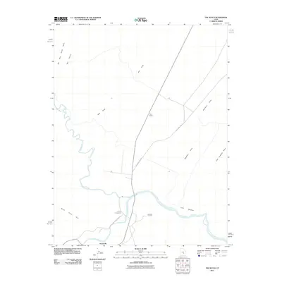 2011 Map of The Notch, 2011 Print