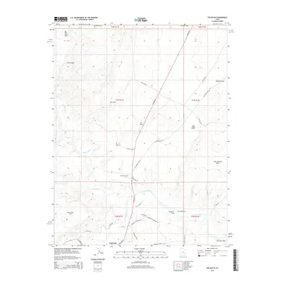 2014 Map of The Notch, 2014 Print