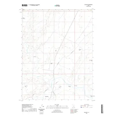 2020 Map of The Notch, 2020 Print