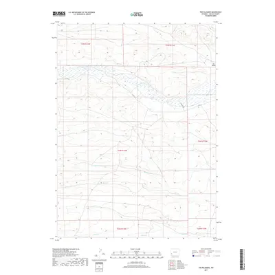 2017 Map of The Palisades, 2017 Print