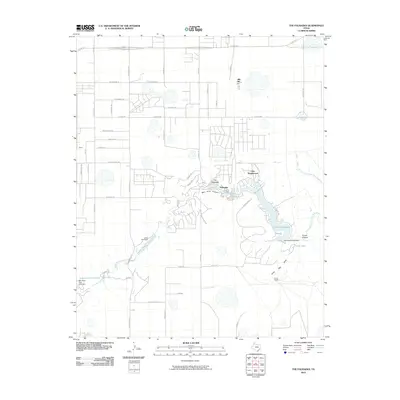 2010 Map of The Palisades, 2010 Print
