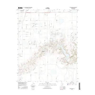2016 Map of The Palisades, 2016 Print