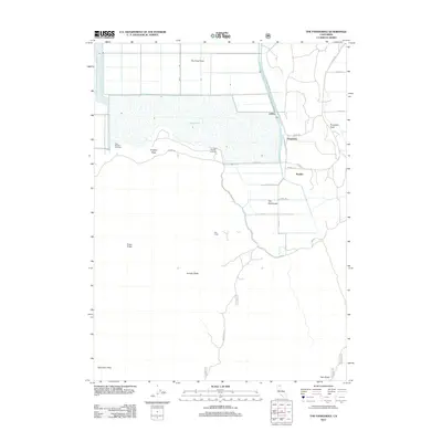 2012 Map of The Panhandle, 2012 Print