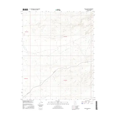 2017 Map of The Pillar NW, 2017 Print