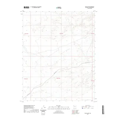 2020 Map of The Pillar NW, 2020 Print
