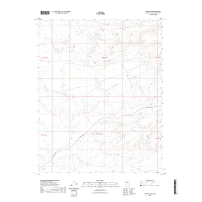 2023 Map of The Pillar NW, 2023 Print