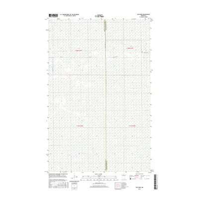 2016 Map of The Pines, 2016 Print