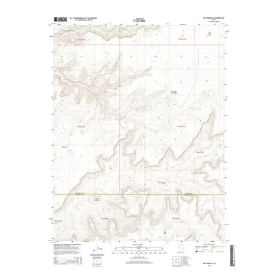 2014 Map of The Pinnacle, 2014 Print