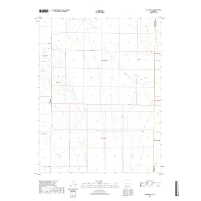 2019 Map of The Pinnacles, 2019 Print