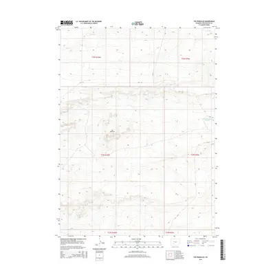 2015 Map of The Pinnacles, 2015 Print