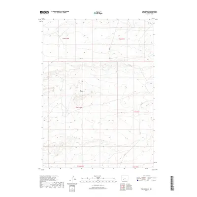 2017 Map of The Pinnacles, 2017 Print
