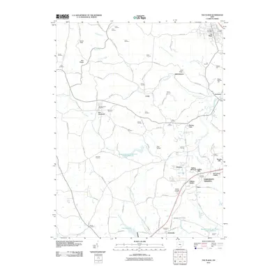 2010 Map of The Plains, 2010 Print