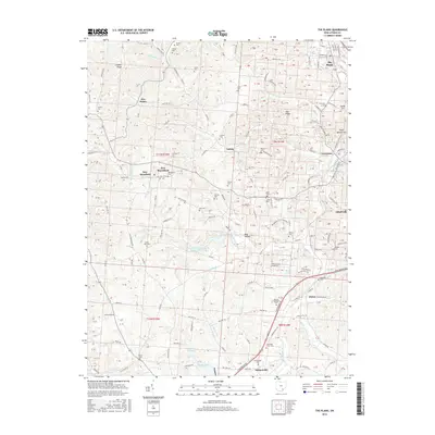 2016 Map of The Plains, 2016 Print