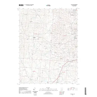 2019 Map of The Plains, 2019 Print