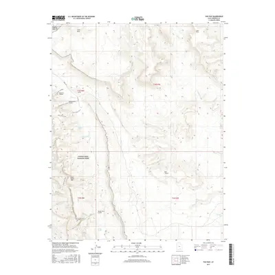 2017 Map of The Post, 2017 Print