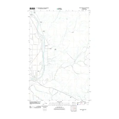 2011 Map of The Pothole, 2011 Print