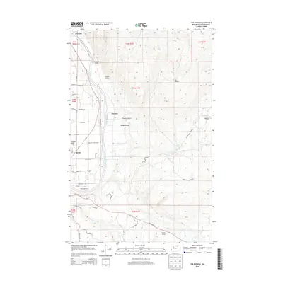 2014 Map of The Pothole, 2014 Print