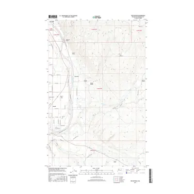 2017 Map of The Pothole, 2017 Print