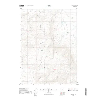 2017 Map of The Q Ranch, 2017 Print