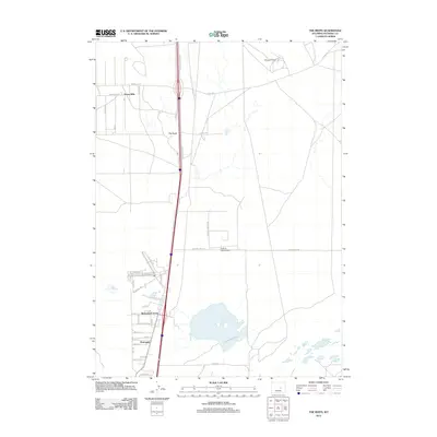 2012 Map of The Reefs, 2012 Print