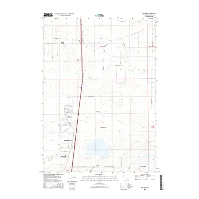 2015 Map of The Reefs, 2015 Print