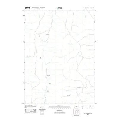2012 Map of The Rock Slide, 2012 Print
