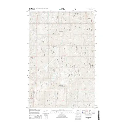 2014 Map of The Rockies, 2014 Print