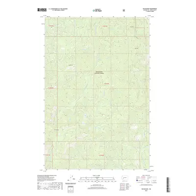 2020 Map of The Rockies, 2020 Print