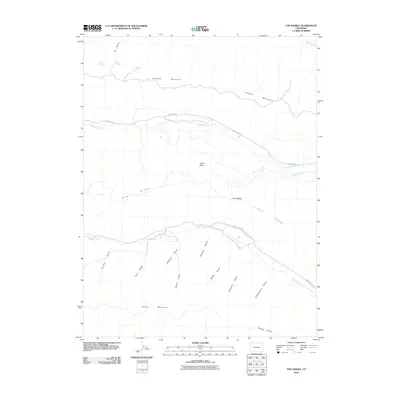 2010 Map of The Saddle, 2010 Print