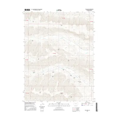 2016 Map of The Saddle, 2016 Print