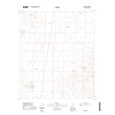 2023 Map of The Saltys, 2023 Print