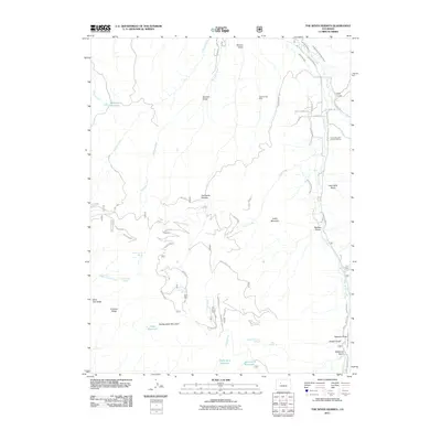 2011 Map of The Seven Hermits, 2011 Print