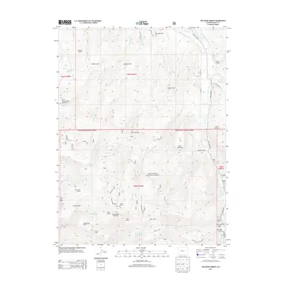 2013 Map of The Seven Hermits, 2013 Print