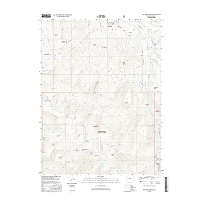 2016 Map of The Seven Hermits, 2016 Print