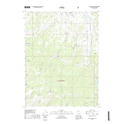 2019 Map of The Seven Hermits, 2019 Print