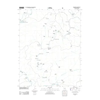2011 Map of The Sinks, 2011 Print