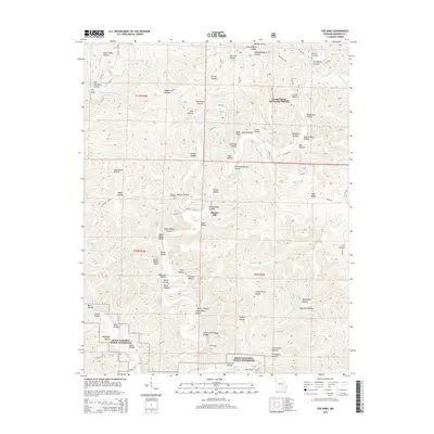 2015 Map of The Sinks, 2015 Print