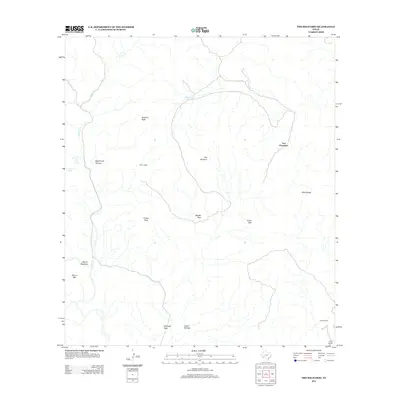 2012 Map of The Solitario, 2012 Print