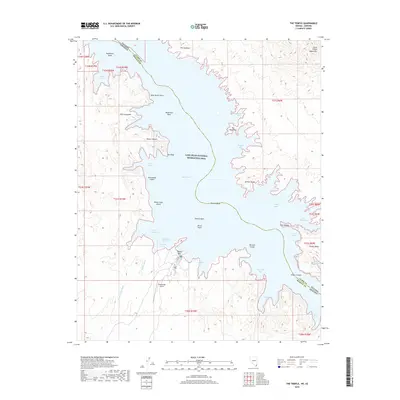 2018 Map of The Temple, 2018 Print
