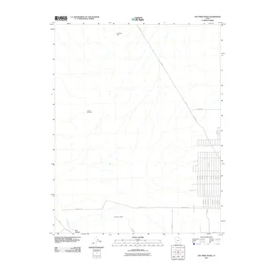 2011 Map of The Three Peaks, 2011 Print