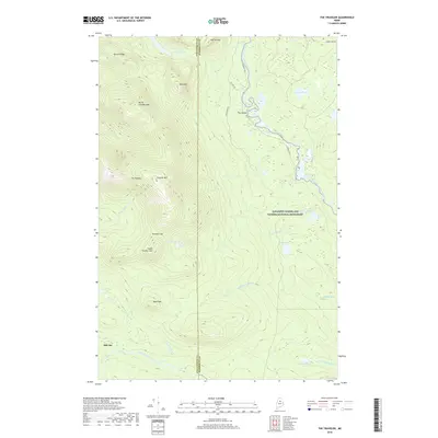 2018 Map of The Traveler, 2018 Print