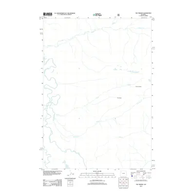 2012 Map of The Trident, 2012 Print