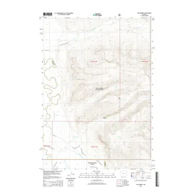 2015 Map of The Trident, 2015 Print
