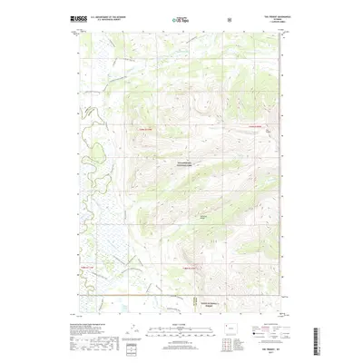 2017 Map of The Trident, 2017 Print